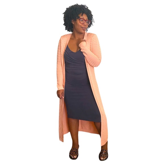 Revolve X NBD Sweater Vermont Duster Cardigan Open Front - Picture 1 of 11